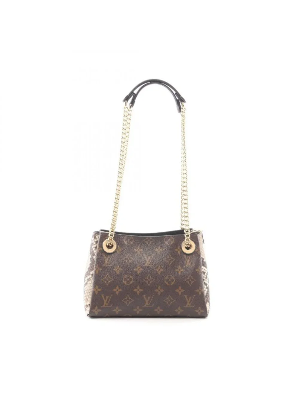 Louis Vuitton Shoulder Bag Nnu BB Monogram Canvas Exotic Cles